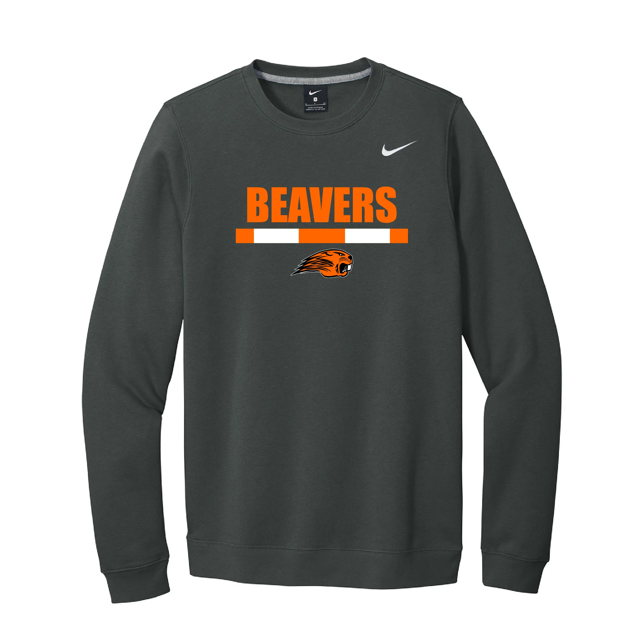 Beavercreek Football Nike Club Fleece Crew