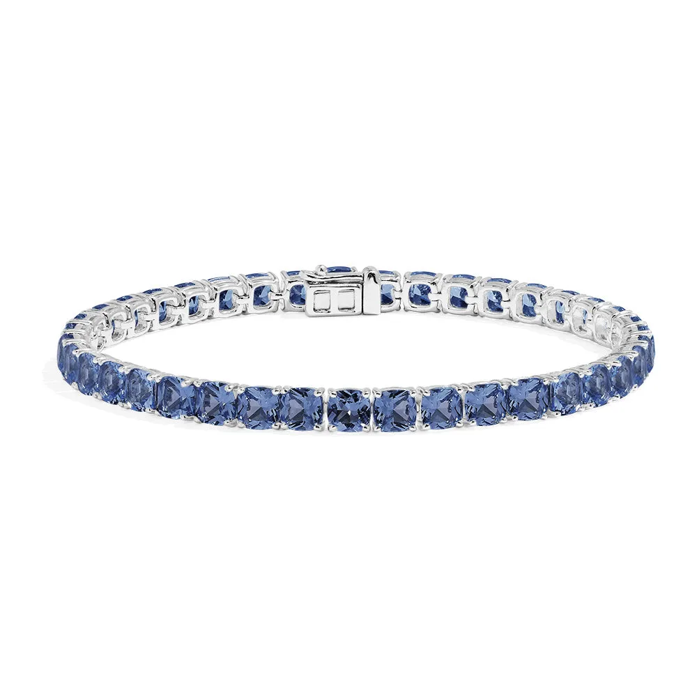 Blue Square Bracelet