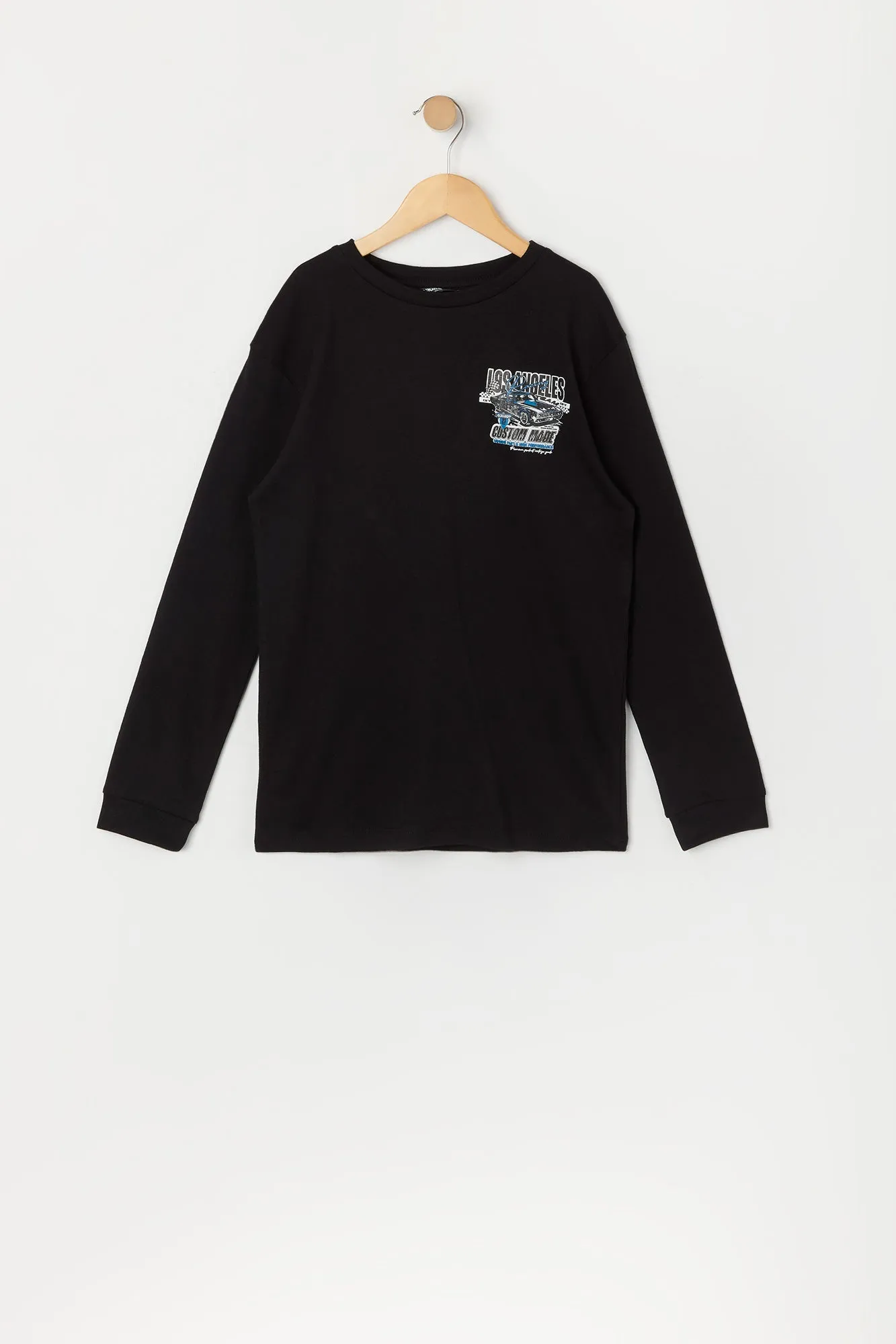 Boys LA Custom Made Graphic Long Sleeve Top