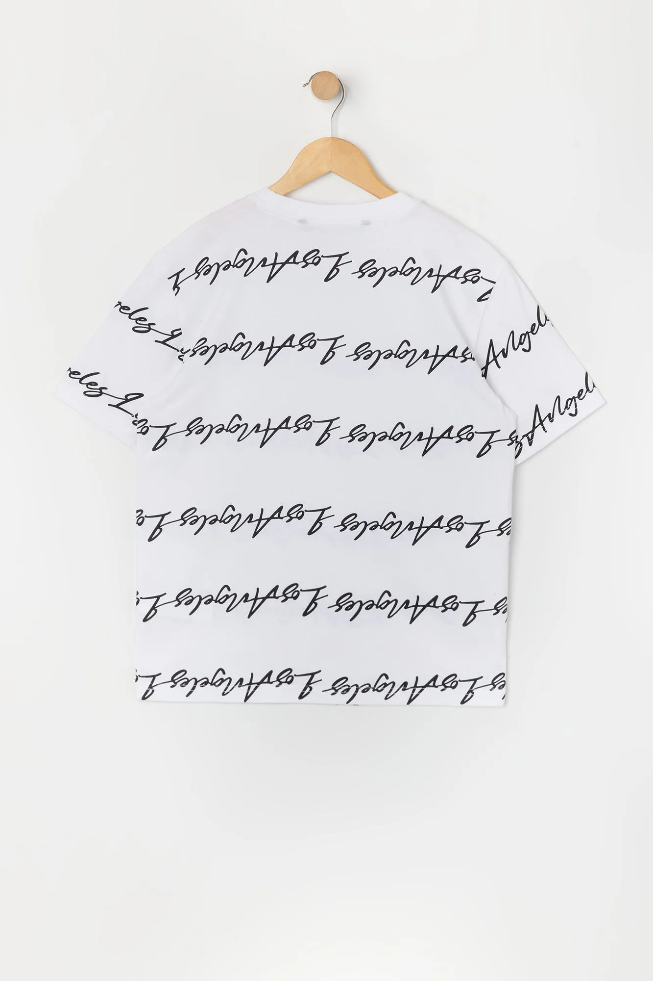 Boys Los Angeles Script Print T-Shirt