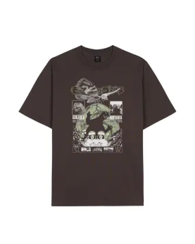 Brain Dead x Godzilla Mothra vs. Godzilla T-shirt - Clay