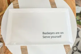 Buckeye Serving Platter