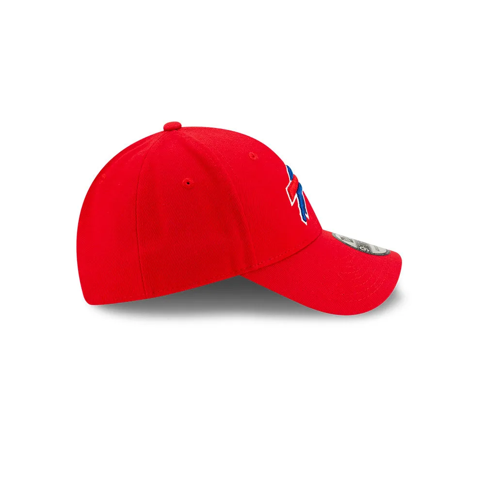 Buffalo Bills New Era Men's Red The League 9Forty NFL Football Adjustable Hat