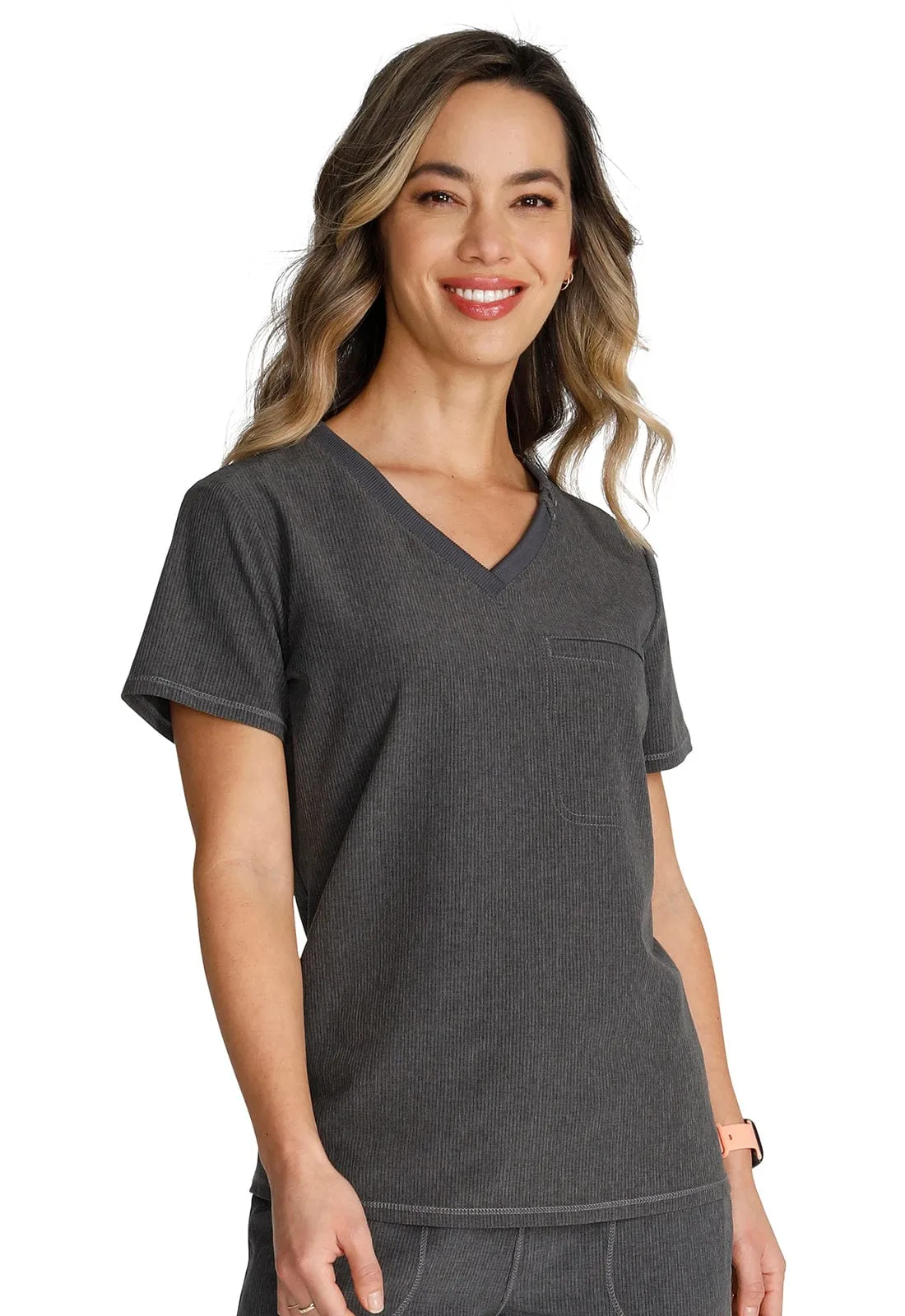 Cherokee Tuckable V-Neck Top CK748A