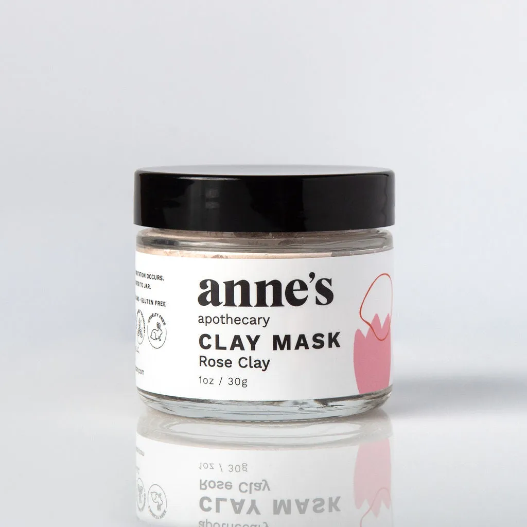 Clay Mask With Rose Clay