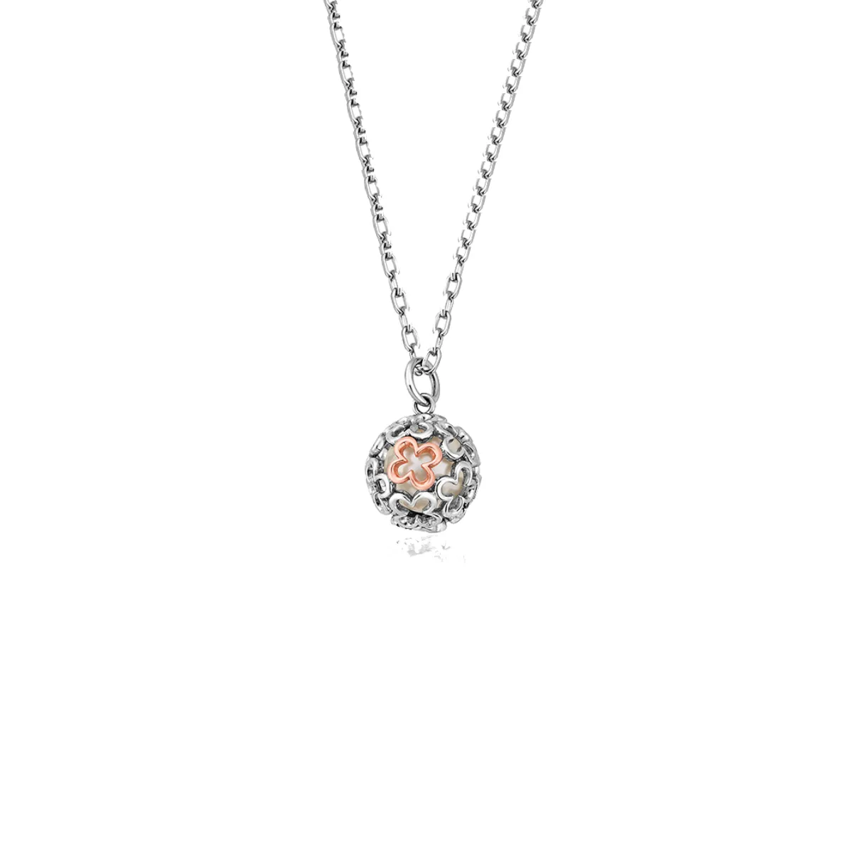 Clogau Tudor Court Spherical Pearl Pendant Necklace