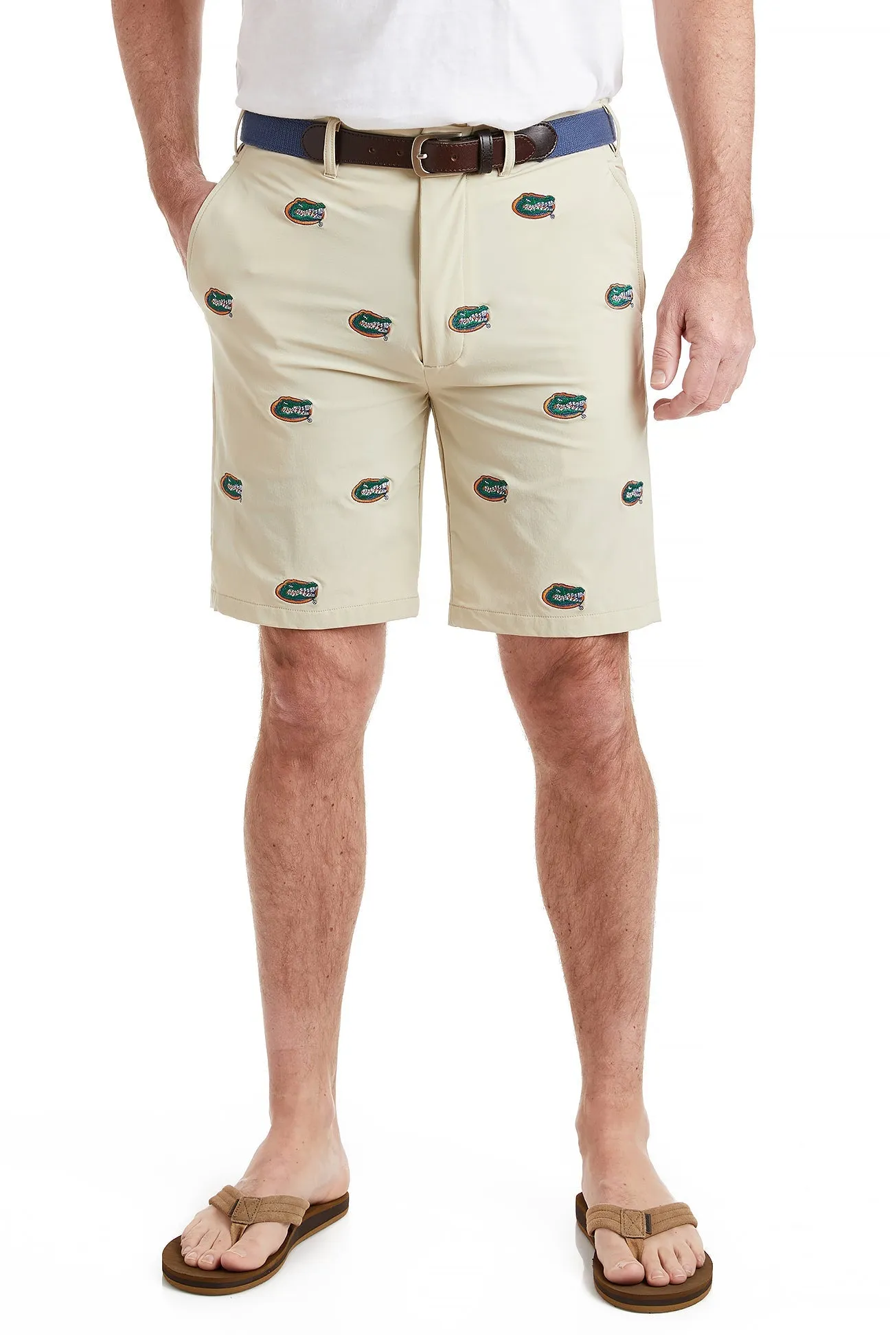 Collegiate ACKformance Short Khaki with University of Florida Gators