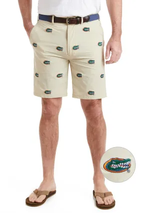 Collegiate ACKformance Short Khaki with University of Florida Gators