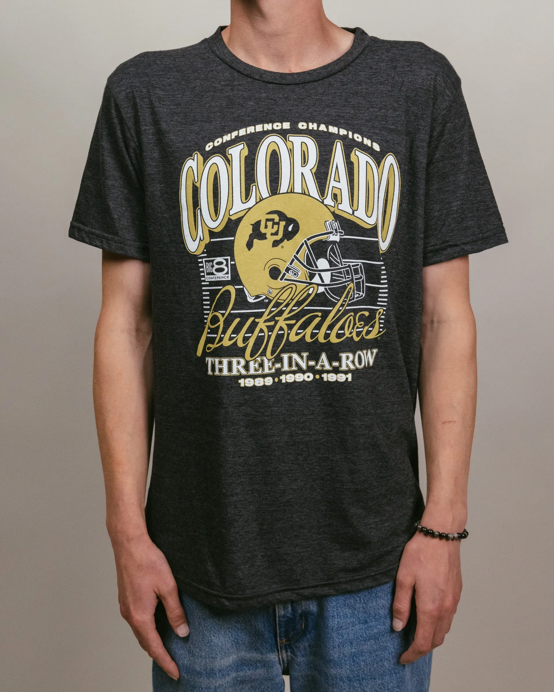 Colorado Buffaloes 3-Peat Champs Black T-Shirt