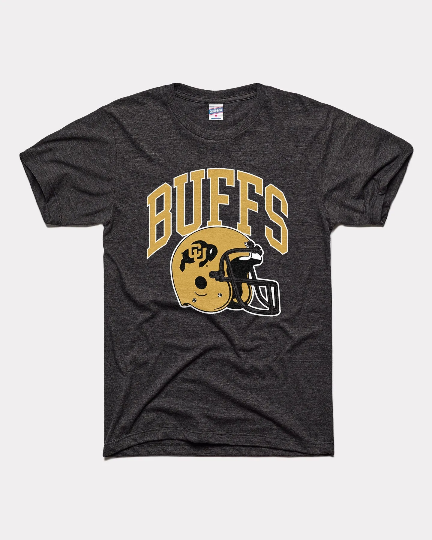 Colorado Buffaloes Football Helmet Black T-Shirt