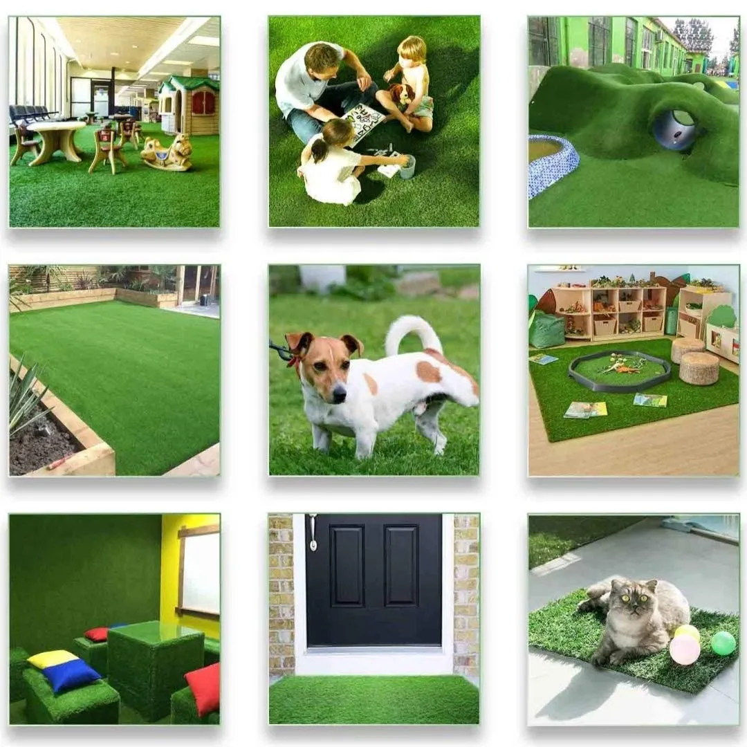 Comfy Home High Density Super Soft Artificial Grass For Lawn, Garden, Balcony, Terrace, Door, Artificial Grass For Indoor And Outdoor (6Feet X 3.5Feet), Green