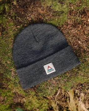 Core Recycled Low-Top Beanie - Charcoal