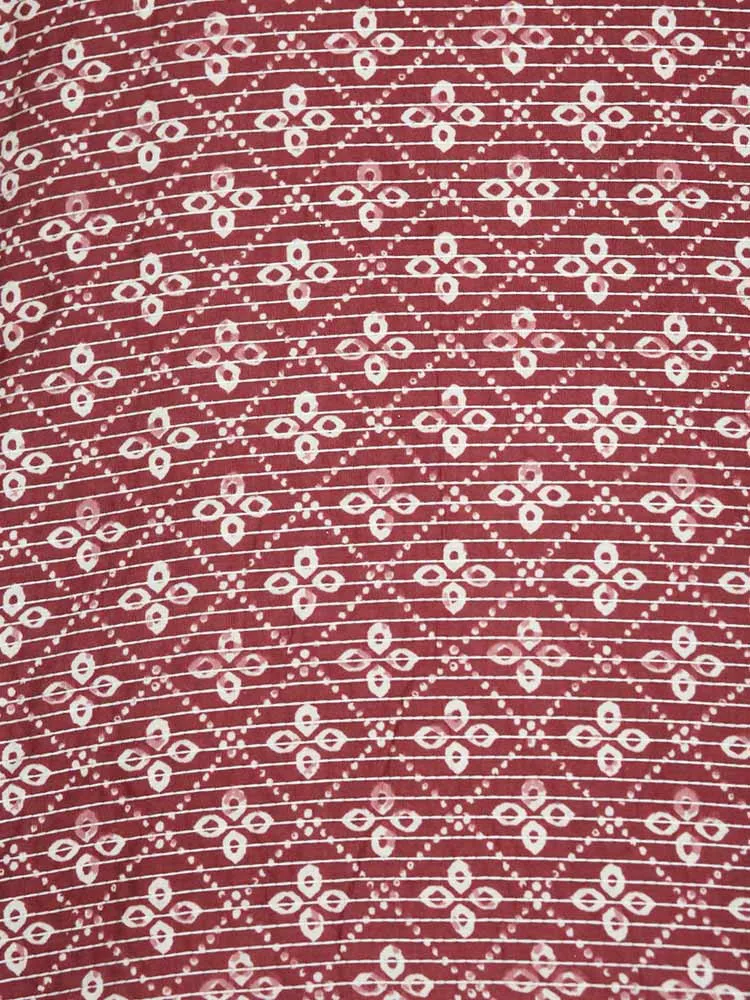 Cotton printed running material