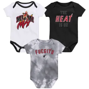 Court Culture Classic 3-Pack Newborn Onesie Set