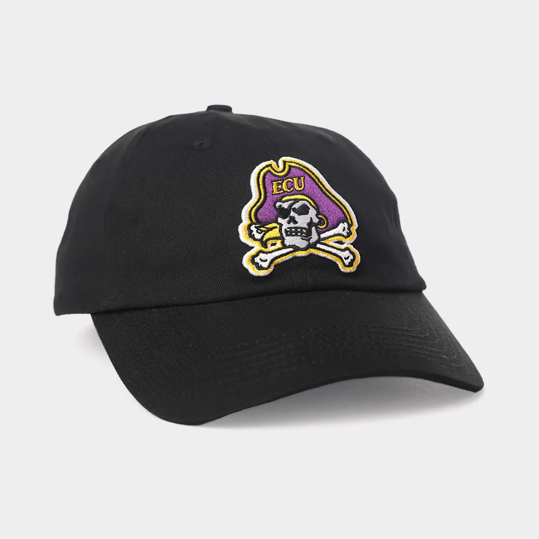 East Carolina Pirates Skull and Crossbones Dad Hat