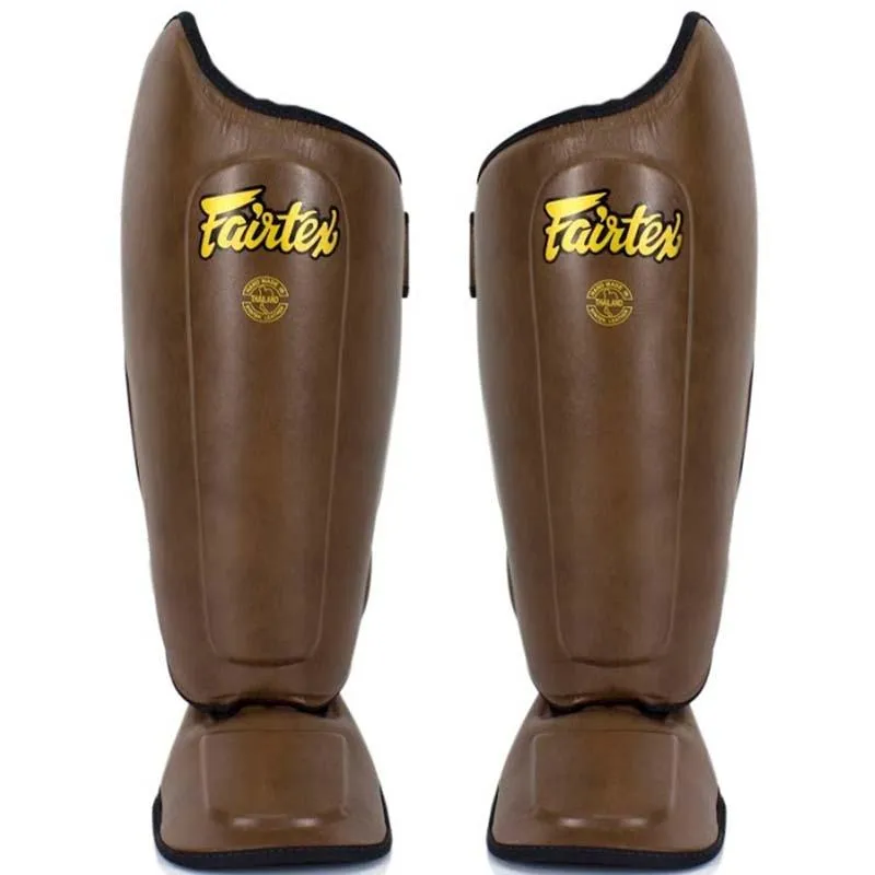 Fairtex Shin Guards SP8 Brown