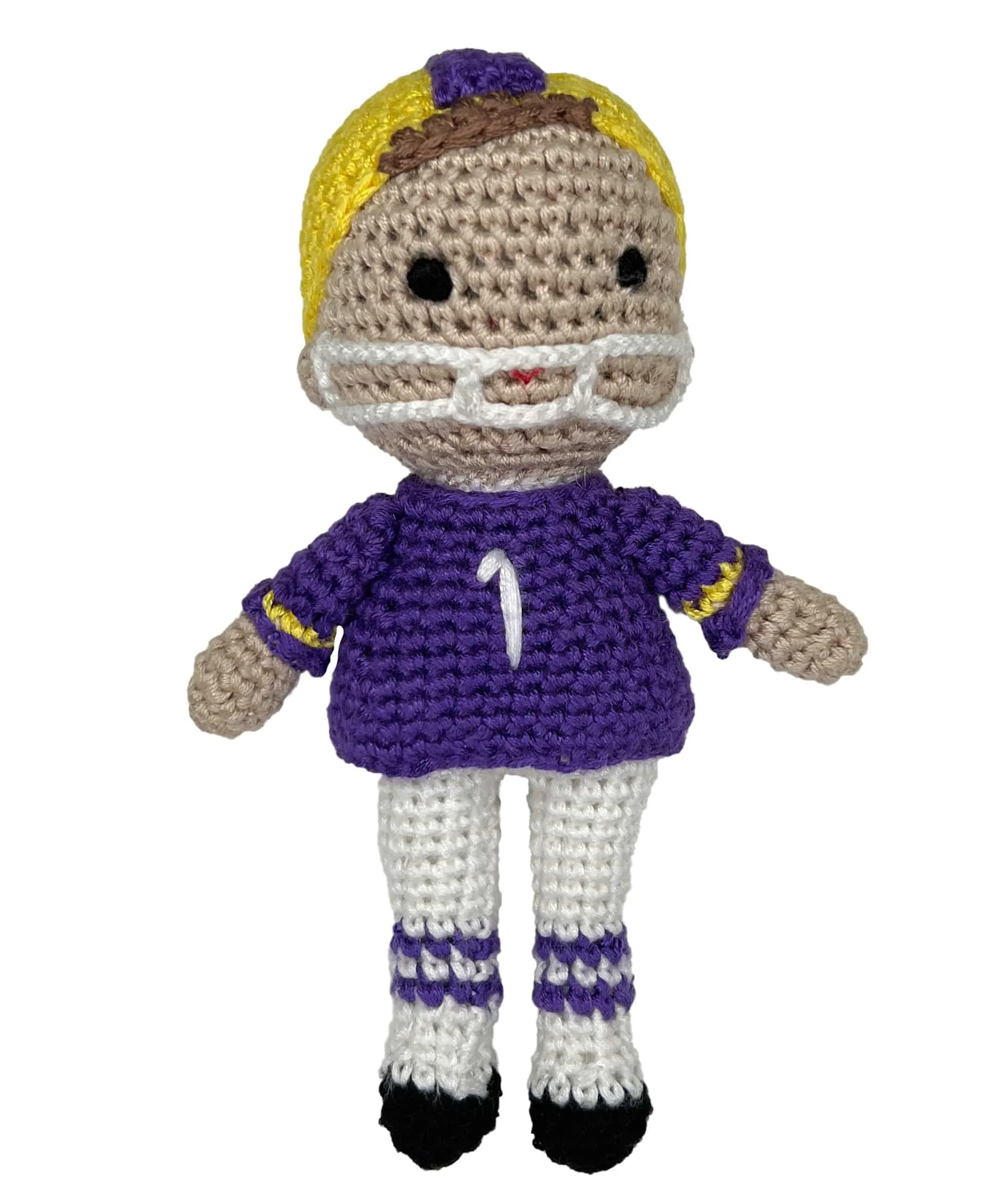 Football Player Rattle (more colors available)