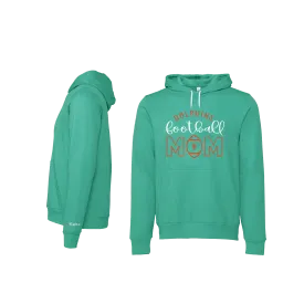 FOOTBALL/CHEER MOM -BELLA   CANVAS - Sponge Fleece Hoodie -WITH KIDS NAMES