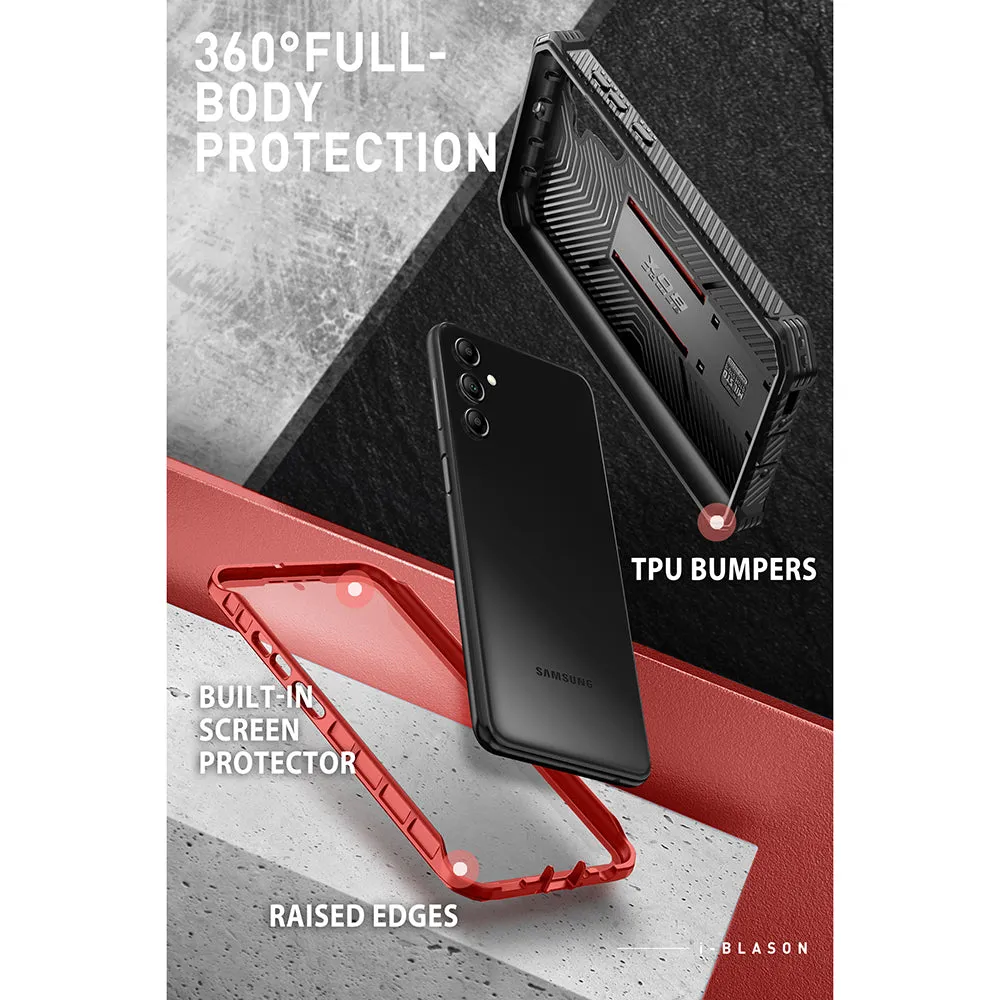 Galaxy S23 FE Armorbox Rugged Case - Metallic Red