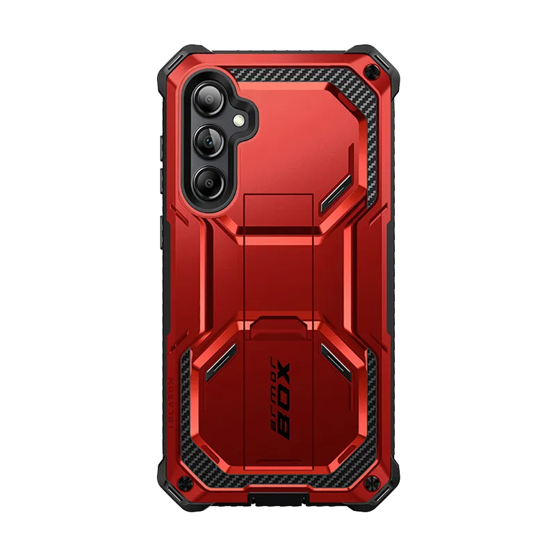 Galaxy S23 FE Armorbox Rugged Case - Metallic Red