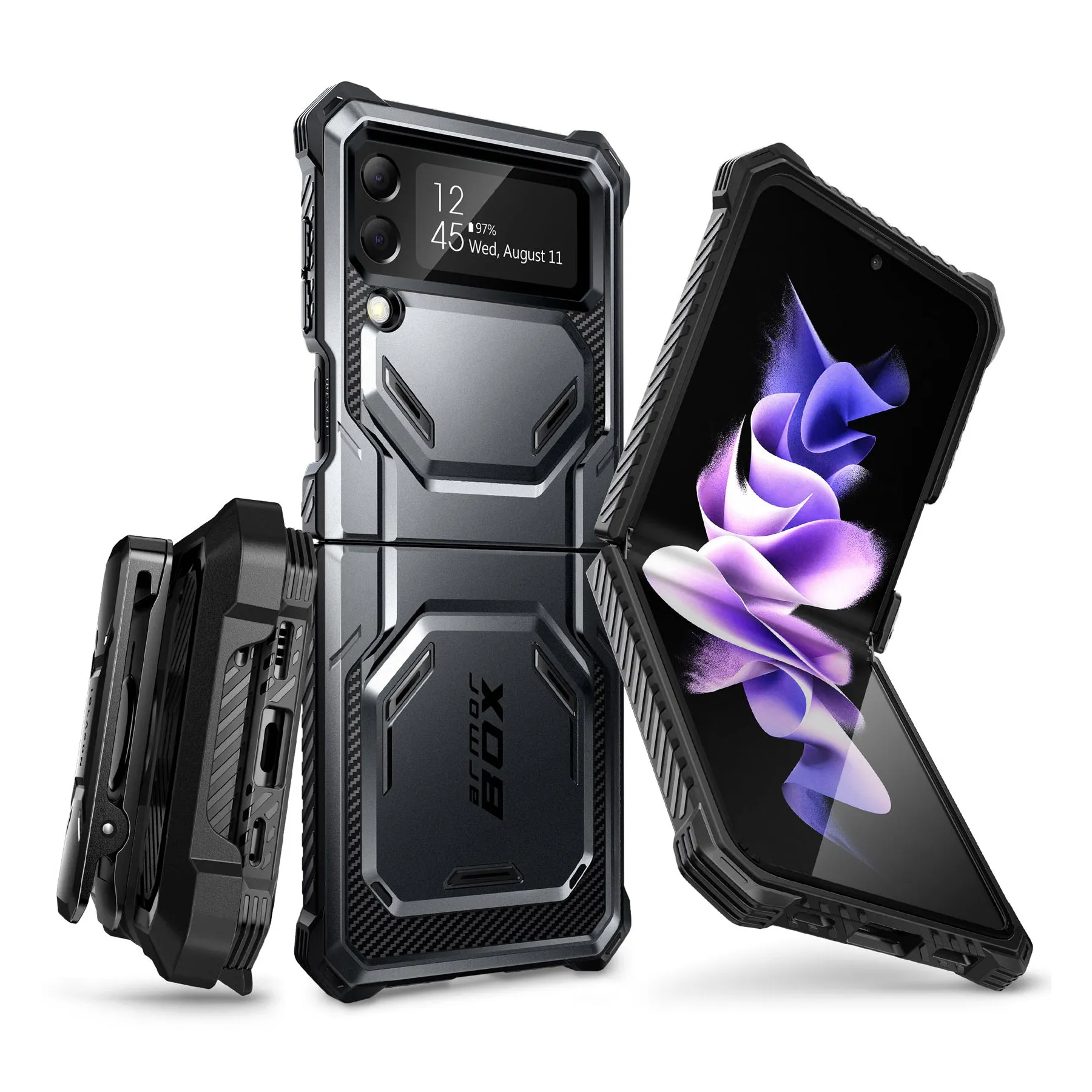 Galaxy Z Flip4 Armorbox - Black