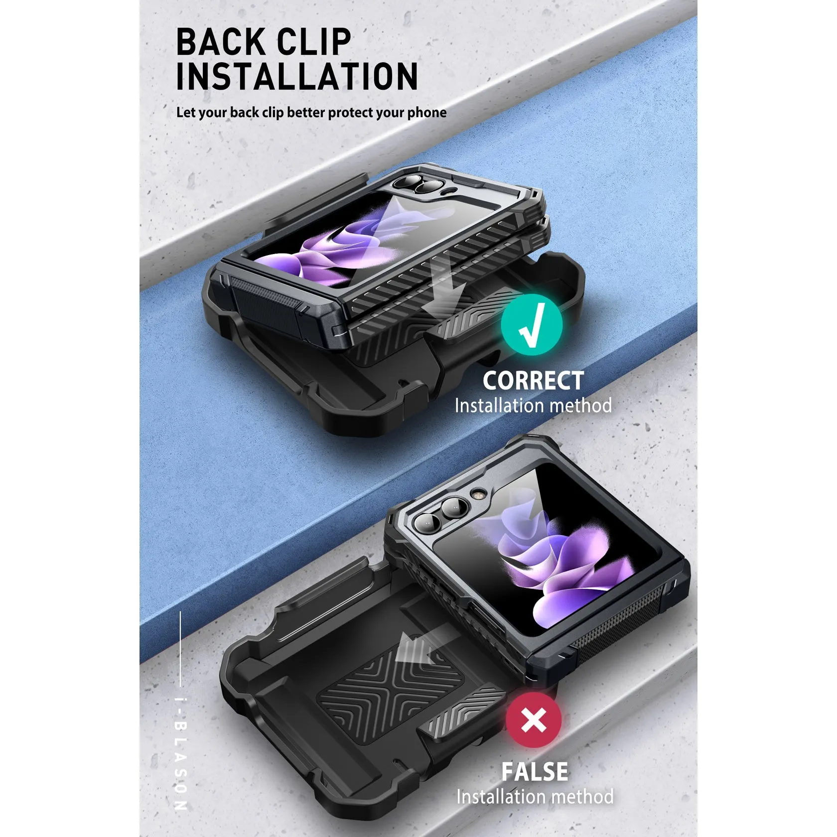 Galaxy Z Flip5 Armorbox - Black