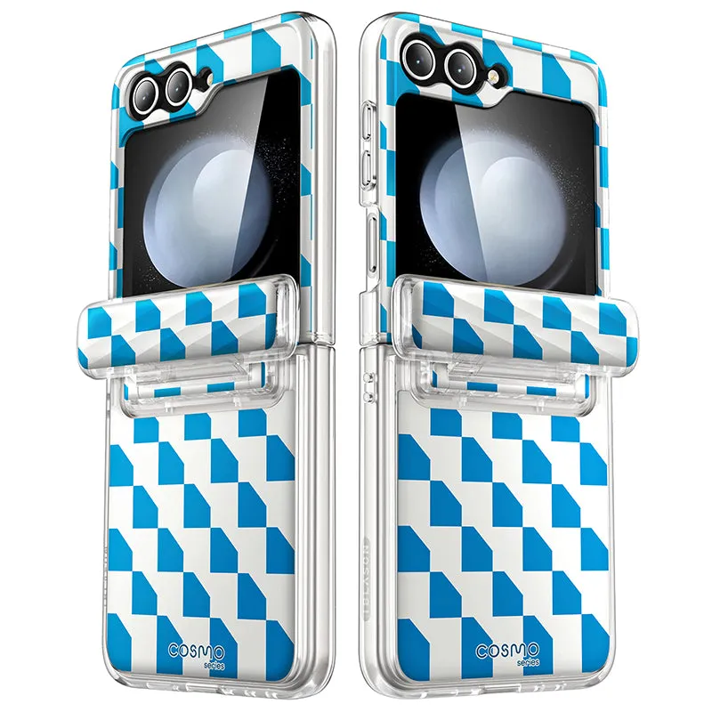 Galaxy Z Flip6 Cosmo - Blue Checker