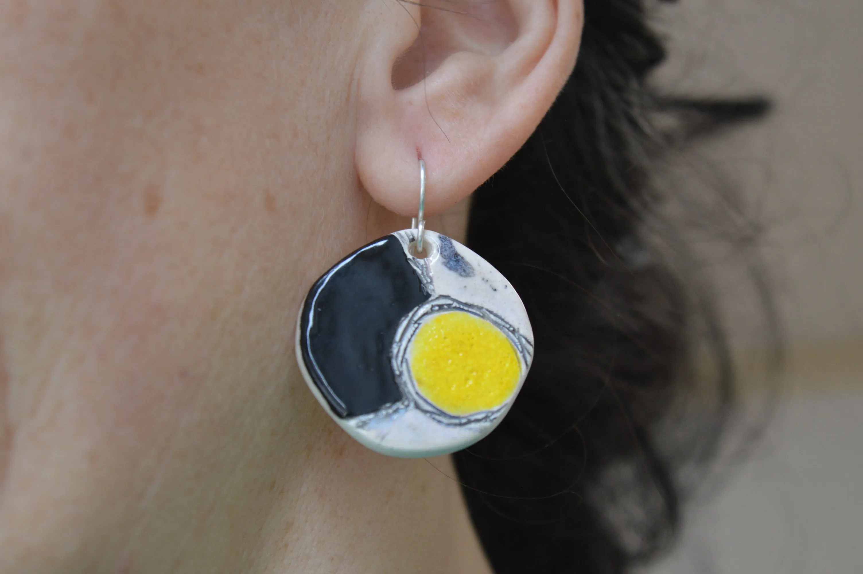 Geometric earrings No. 11