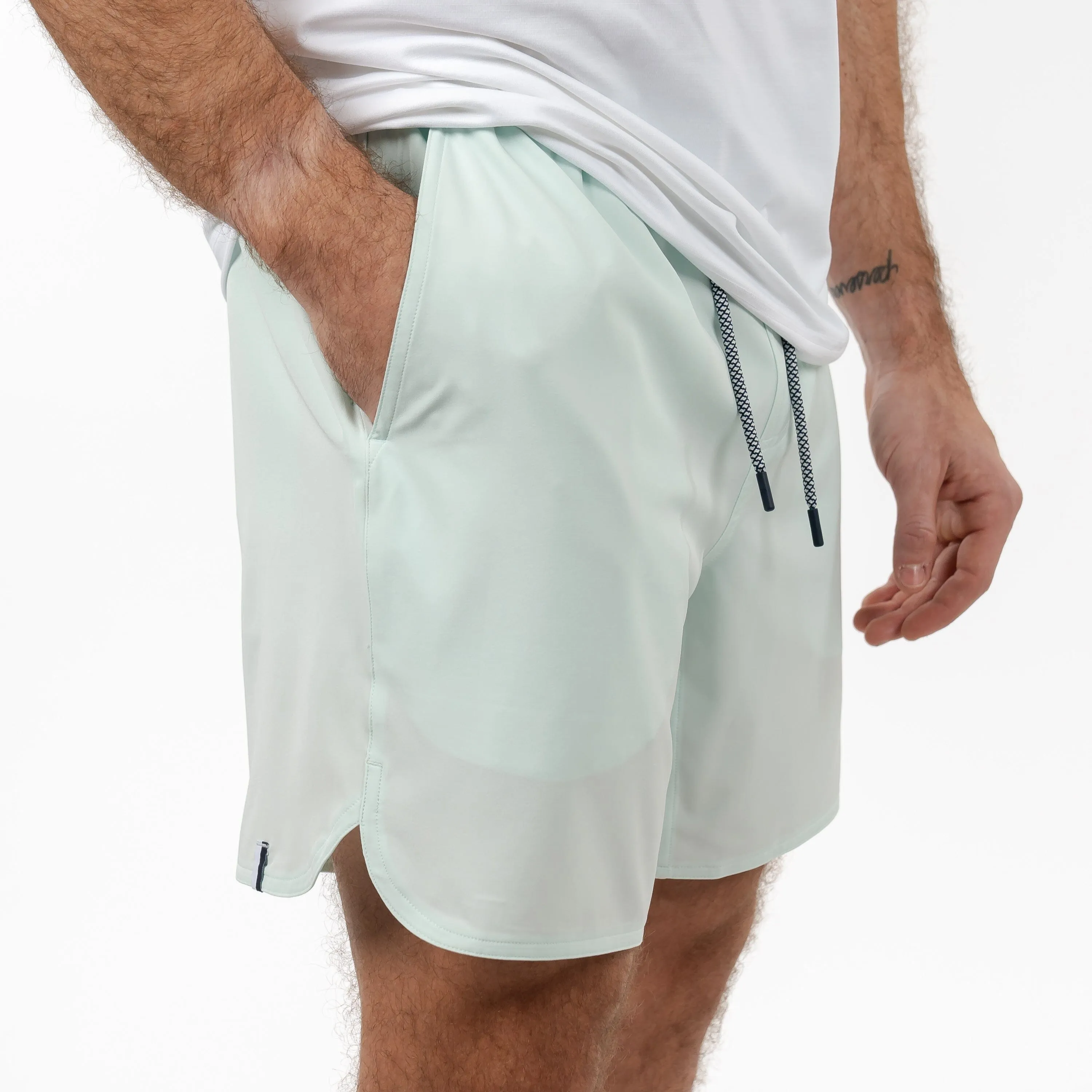 Grit Gym Short | Solid - Seafoam