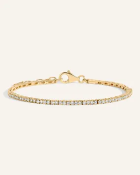 Half Tennis Bracelet