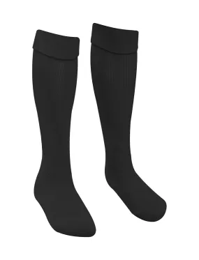 Hetton Academy Black P.E. Football Socks