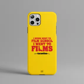 I Went To Films- Tarantino Hard Phone Case