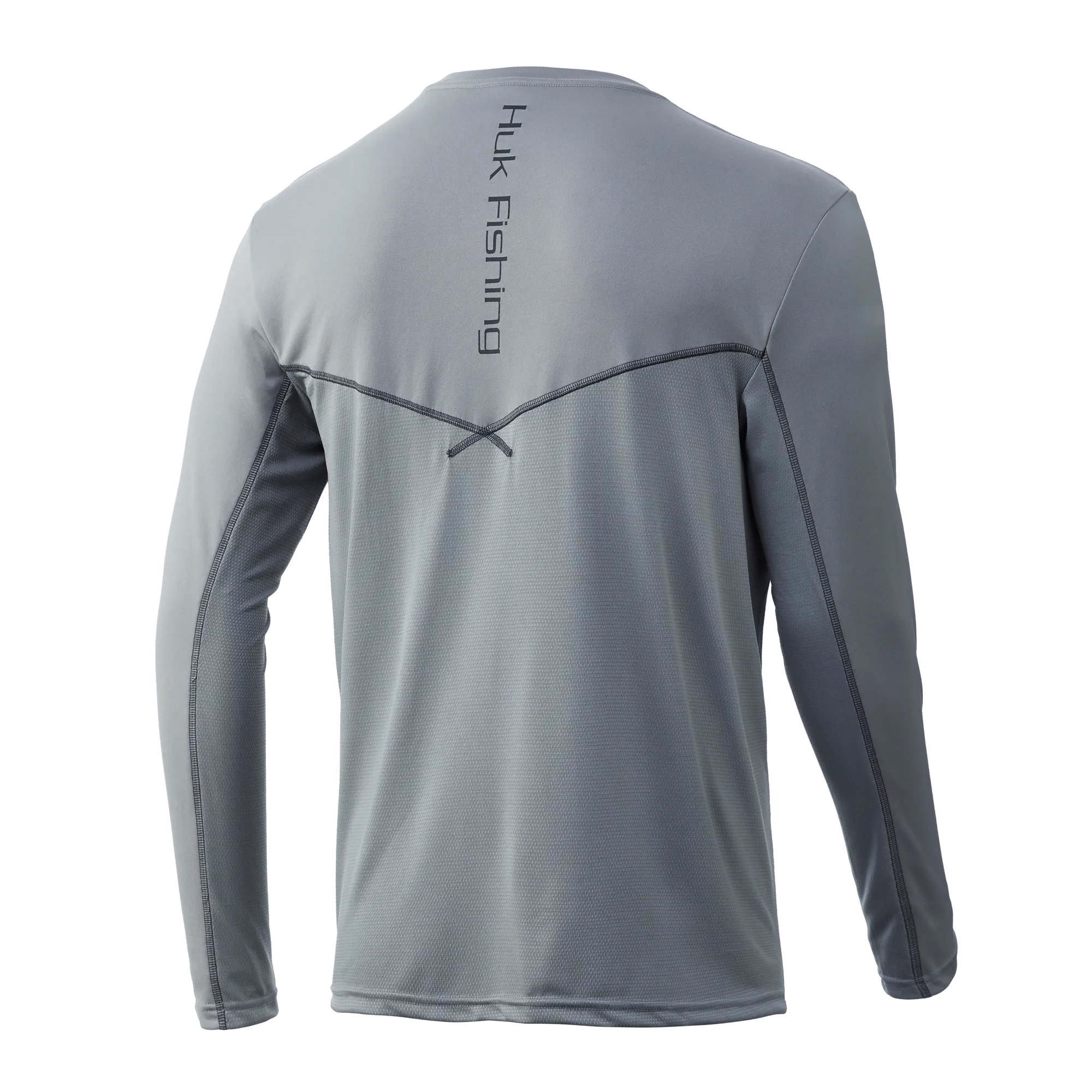 Icon X Long Sleeve Shirt- Grey