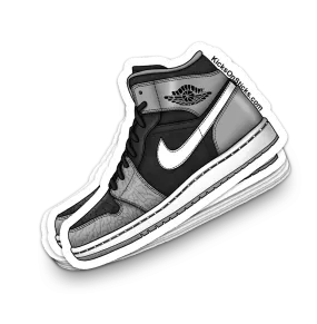 Jordan 1 Mid "Elephant" Sneaker Sticker