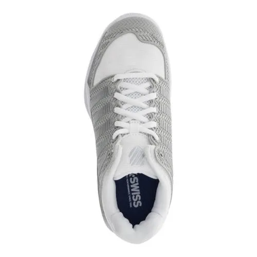 K-Swiss Women's Hypercourt Express Tennis Shoes White/Silver