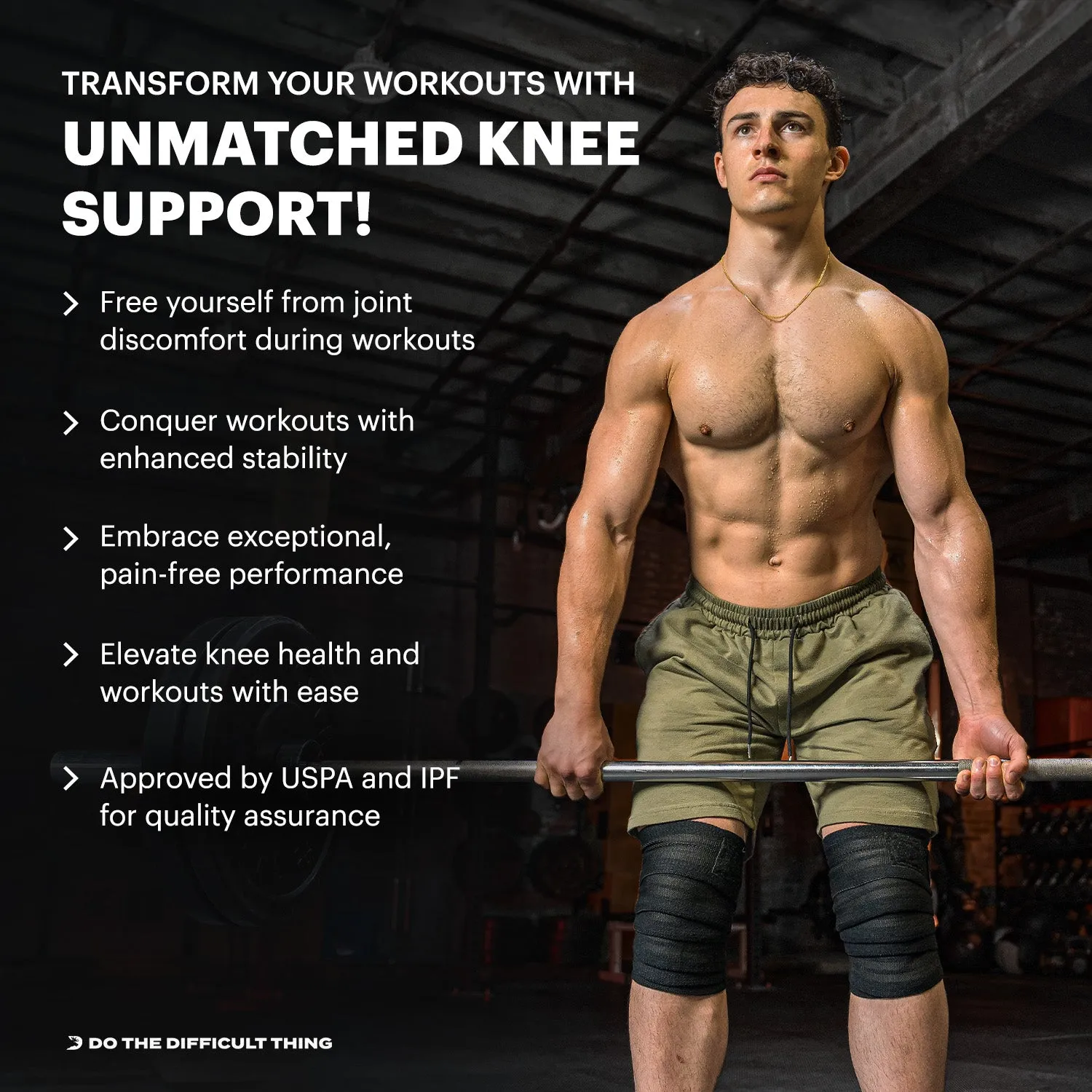 Knee Wraps for Weightlifting