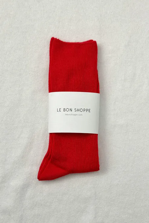 Le Bon Shoppe - Trouser Socks | Red Lipstick