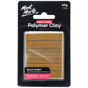 Make n Bake Polymer Clay Signature 60g (2.1oz) - Burnt Umber