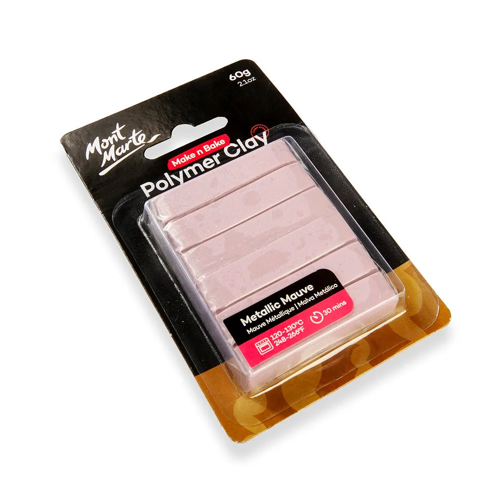 Make n Bake Polymer Clay Signature 60g (2.1oz) - Metallic Mauve