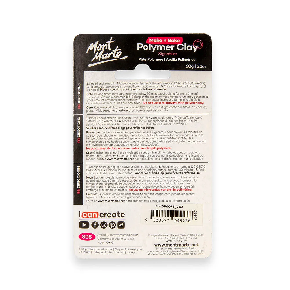 Make n Bake Polymer Clay Signature 60g (2.1oz) - Pastel Pink