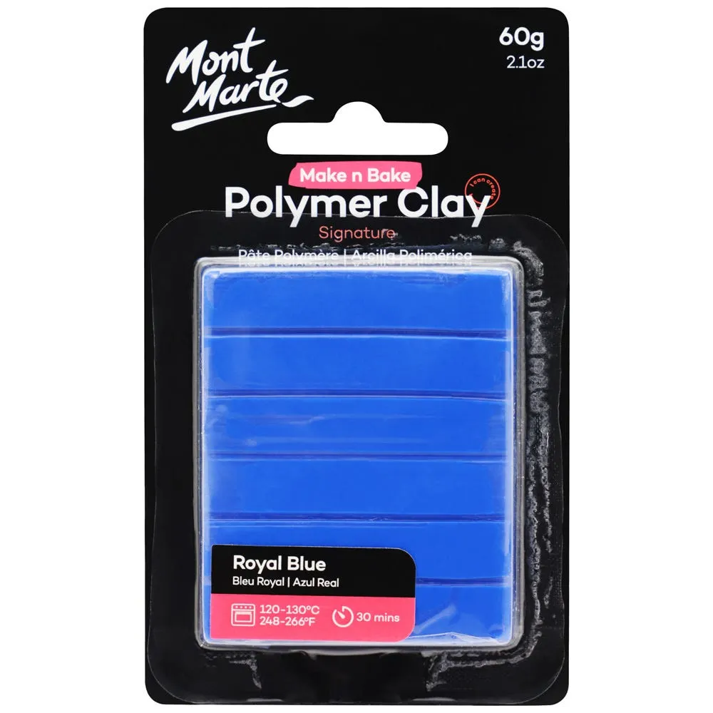 Make n Bake Polymer Clay Signature 60g (2.1oz) - Royal Blue