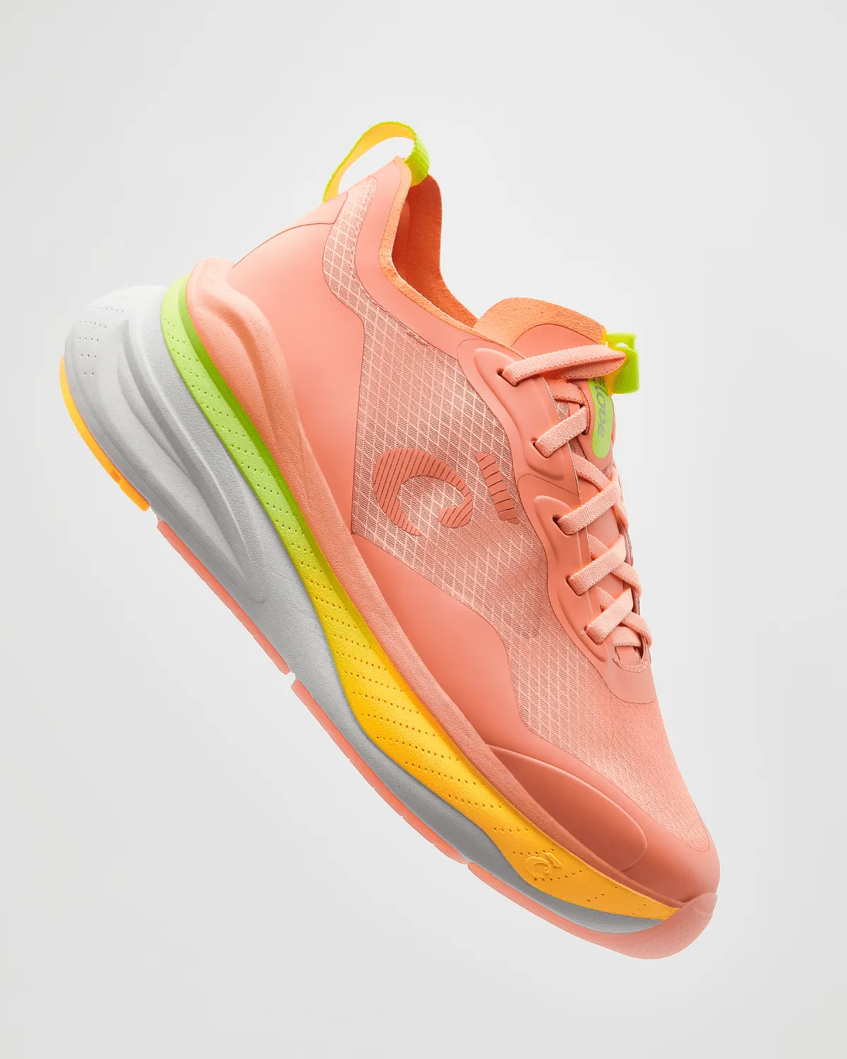 Men's Alto - Coral / Neon Yellow