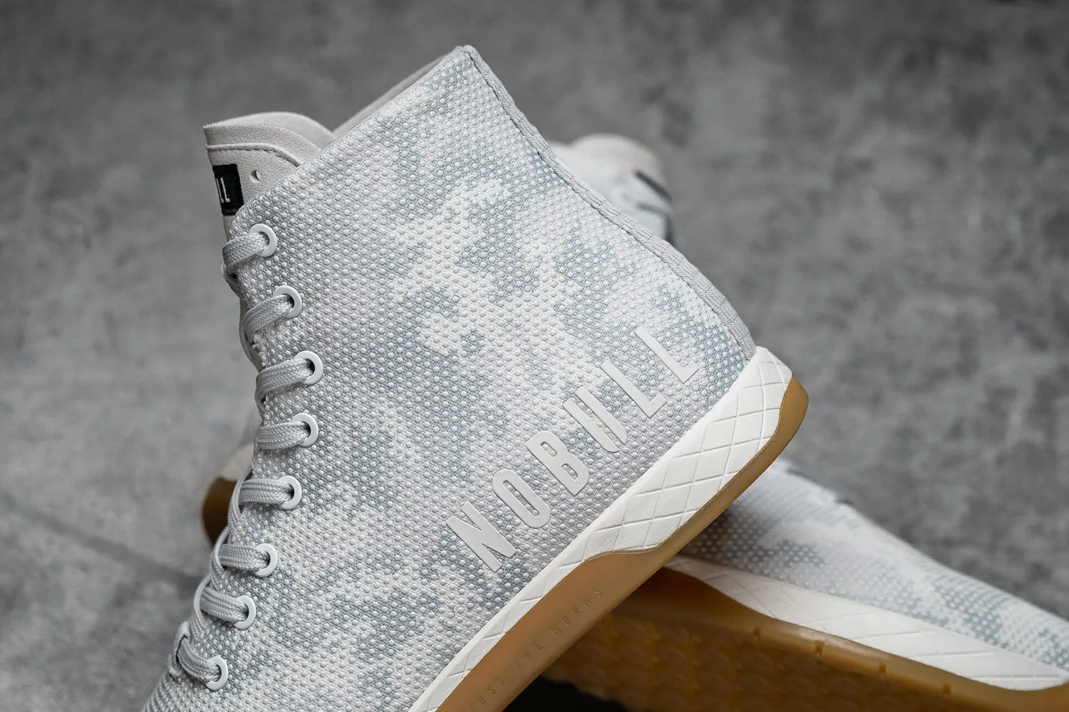 Men's Camo High-Top Trainer