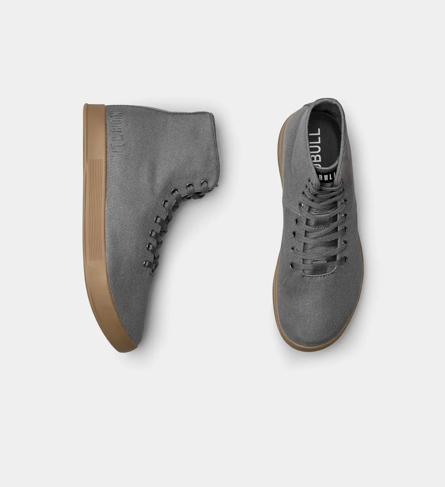 Men's Gum High-Top Canvas Trainer