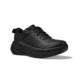 Men's Hoka Bondi SR Color: Black/Black (WIDE WIDTH)