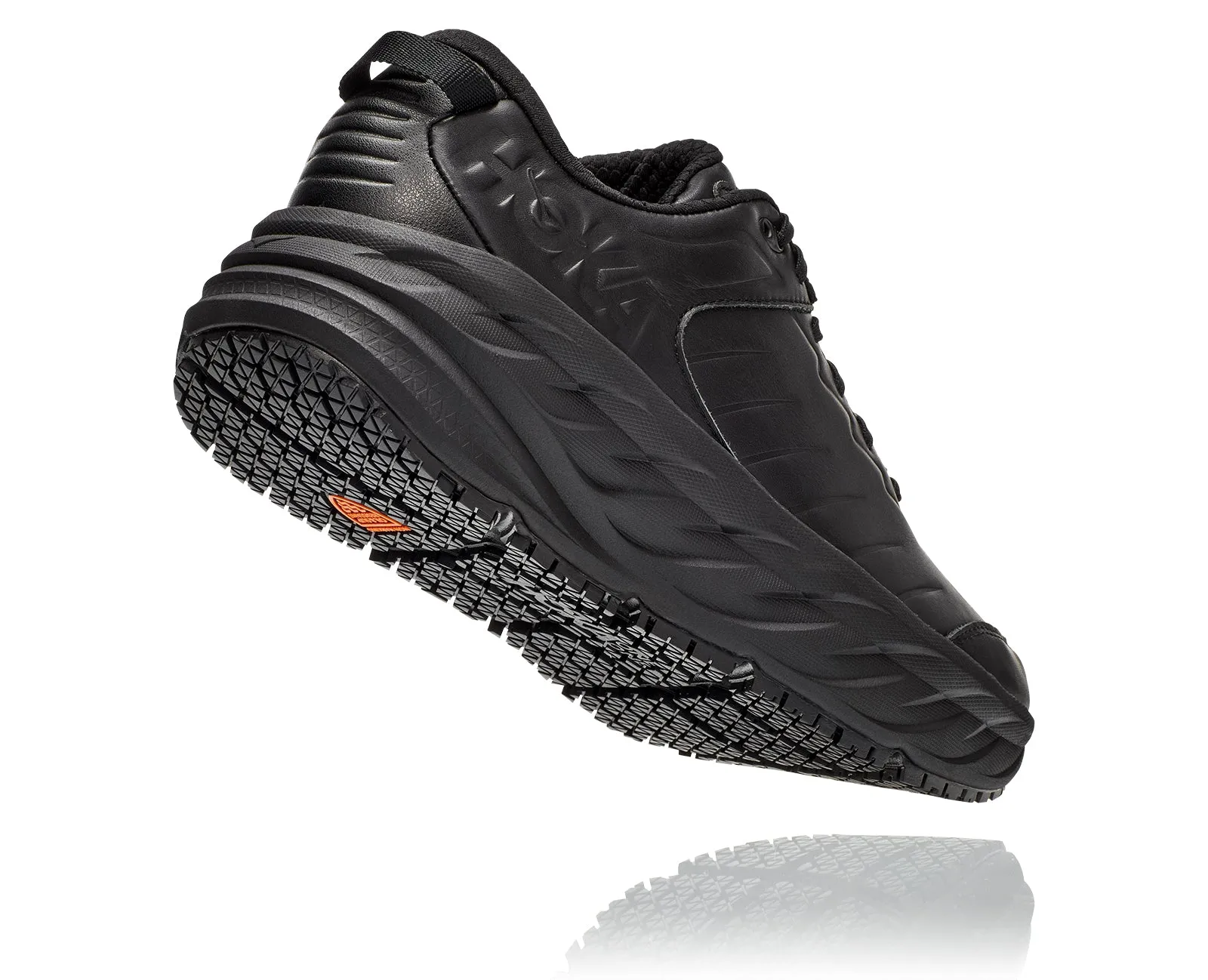 Men's Hoka Bondi SR Color: Black/Black (WIDE WIDTH)