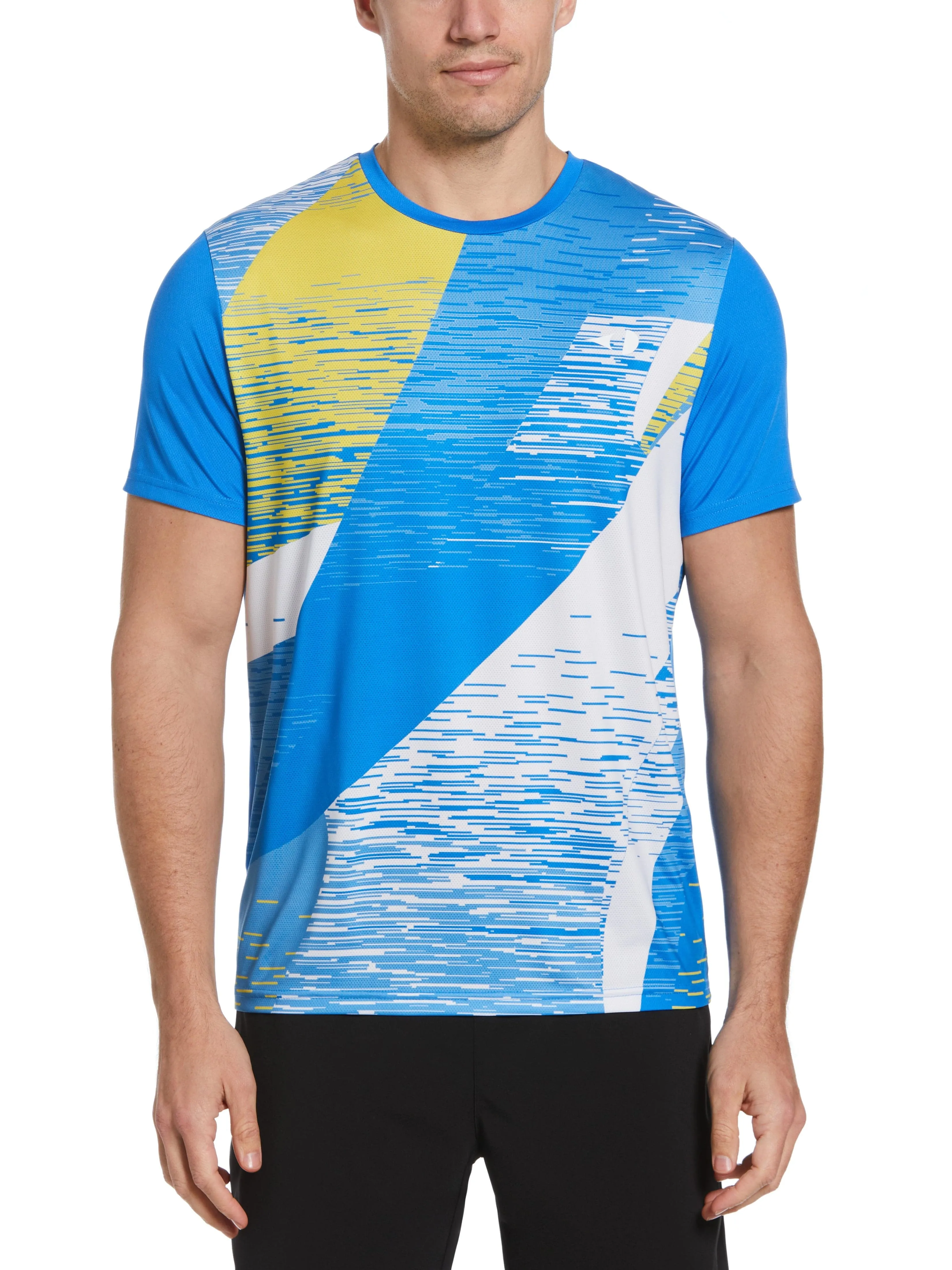 Men's Multicolor Space Dye Tennis Tee