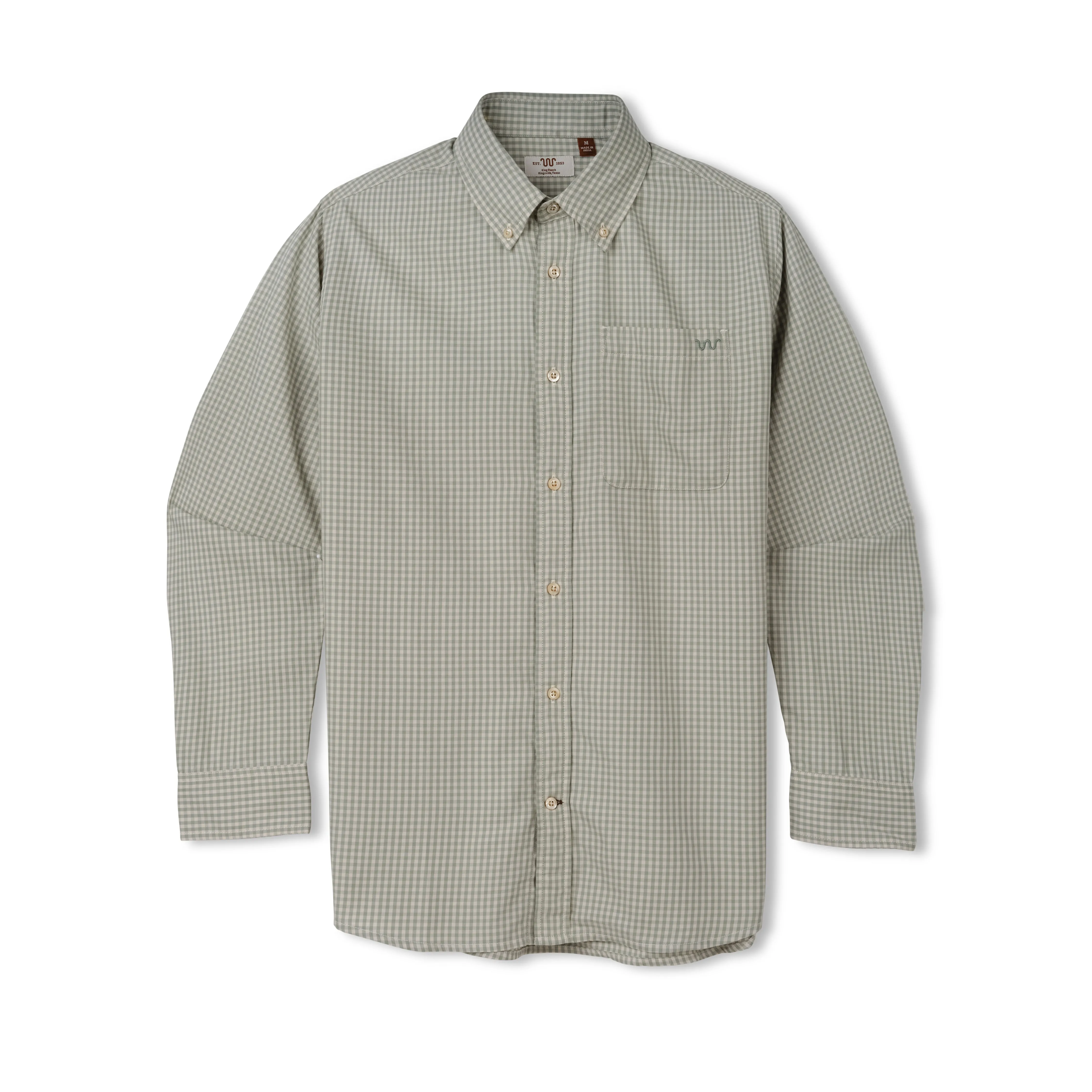 Men's One Pocket Button Down Shirt