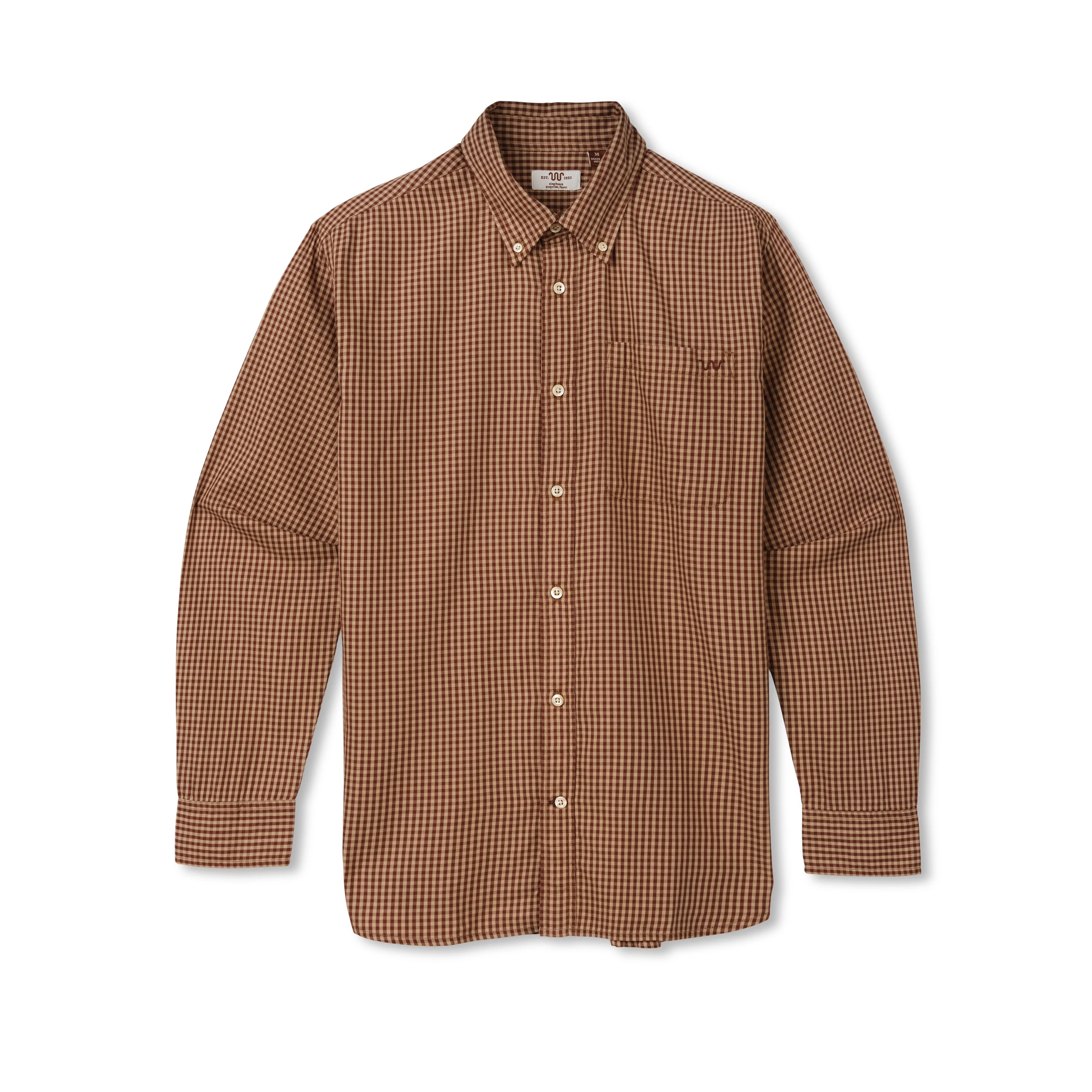 Men's One Pocket Button Down Shirt