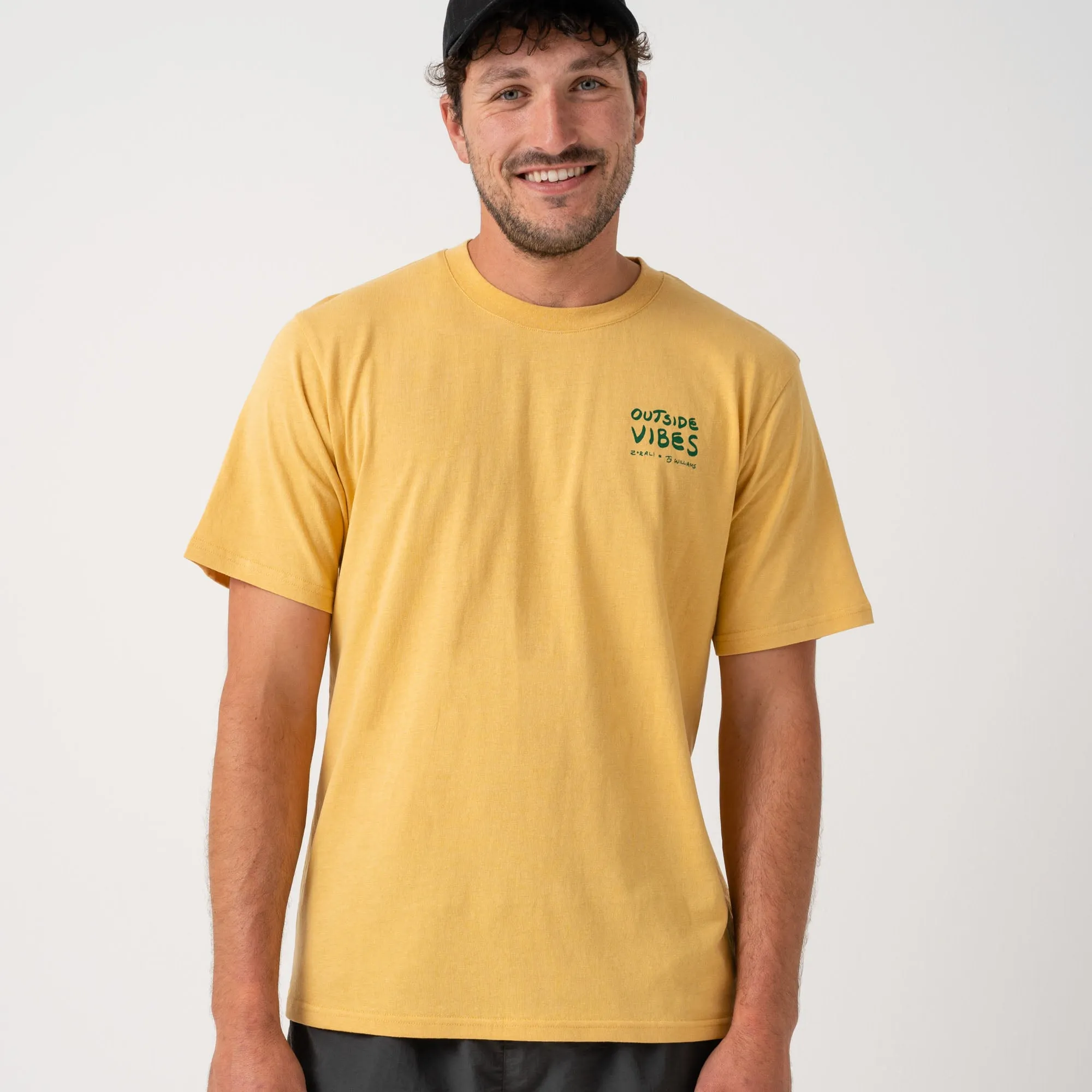 Mens Outside Vibes T-Shirt Sunshine